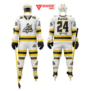 Uniformes de equipo de camisetas de hockey sobre hielo personalizados | Diseñe sus propias camisetas de hockey profesionales de alta calidad | Impresión por sublimación - Product Image 5
