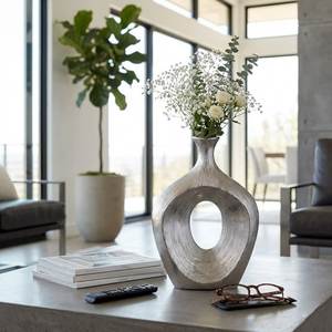 Vase à fleurs en aluminium fait main, personnalisé et doré, pour la décoration de la maison et du jardin, pots à fleurs pour événements et centres de table de mariage - Product Image 2