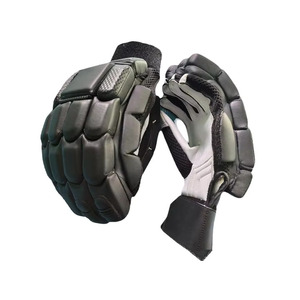 Guantes de bateo de críquet profesionales 100% cuero puro, ajuste delgado, transpirables, de la mejor calidad, hechos a medida. - Product Image 1