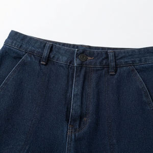 Casual Street Wear Wholesale Men's Unisex <b>Soft</b> Denim Straight Quick Dry Distressed <b>Jeans</b> Shorts Summer Vintage - Product Image 5