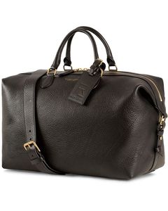 Bolsa de Viaje de Fin de Semana Unisex de Cuero, Gran Capacidad, Cierre de Cremallera, Asa Suave, Resistente - Product Image 4