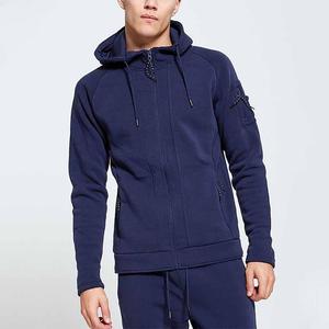 Men Zip Up Sweatsuit Warm Fleece Hoodie And Jogger <b>Pants</b> Casual Training Outfit Comfortable Daily Sportswear Set - Product Image 1