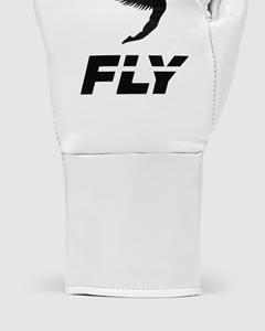 Guantes de Boxeo Blancos Personalizados de Cuero Vacuno Genuino de Alta Calidad OEM para Entrenamiento de Boxeo, Combate y Gimnasio - Product Image 4