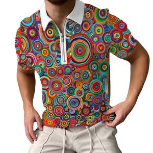 Polo de Manga Corta con Cierre para Hombre, Color Verde Oscuro, Estilo Casual, Corte Regular, Marca OEM, Nueva Llegada 2026, Fabricado por TRIOTAKE INDUSTRY - Product Image 5