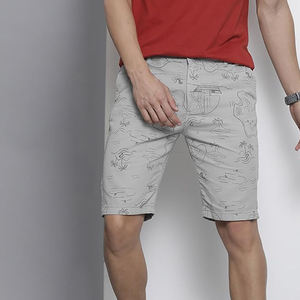 Casual Men Shorts Hot Sale Top Quality Solid <b>Colour</b> Slim Fit Lightweight Athletic Workout Golf Cotton Cargo Shorts - Product Image 3