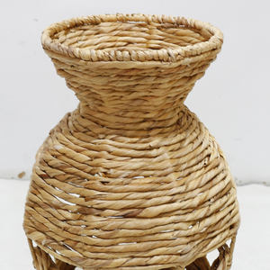 Artex Dong Thap Factory-Jarrón grande de ratán para suelo, jarrones de mimbre decorativos hechos a mano para casa de campo rústica y decoración Vintage para el hogar - Product Image 5