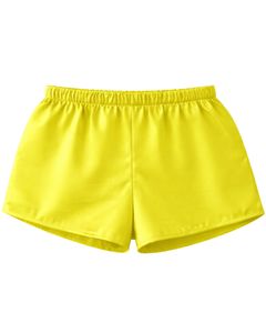 ชุดนอนเซ็กซี่ผ้าซาตินสีเหลืองนีออน แต่งลูกไม้ สายเดี่ยว กางเกงขาสั้น ชุดนอนผู้หญิง ชุดนอนผ้าไหมนุ่มสบายสำหรับฤดูร้อน ชุดลำลองสองชิ้น - Product Image 2