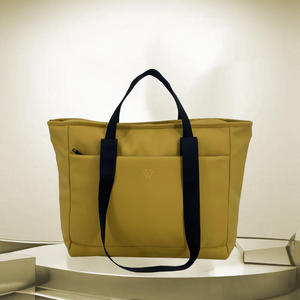 Mustard Yellow Canvas Tote <b>Bag</b> Water Resistant Travel Shoulder <b>Bag</b> Casual Women <b>Work</b> Handbag <b>lunch</b> <b>bag</b> - Product Image 1