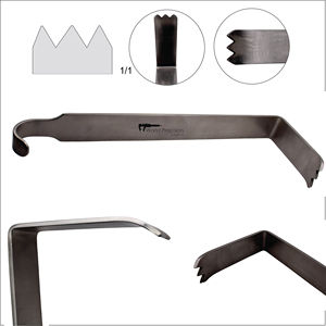 Retractor Quirúrgico HIBBS de Precisión Mundial, Instrumento Ortopédico para Cirugía de Columna Vertebral, Retractores Quirúrgicos de Acero Inoxidable de Grado Médico - Product Image 3