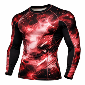 Women's Compression Rash Guard Long Sleeve OEM Custom Logo Design Breathable Quick-Dry UPF50 Eco-Friendly Martial Arts - Product Image 4