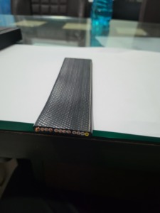 Câble plat CMK 4 conducteurs x 2,5 mm² en caoutchouc industriel pour ascenseur 750V 40°C à 105°C Inde - Product Image 6