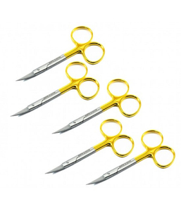 Tijeras Quirúrgicas Industriales de Acero Inoxidable Madriq International, Curvas y Rectas, TC Super Cut, para Zurdos, Incisiones Finas - Product Image 1