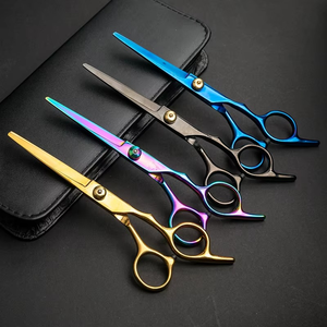 Tijeras de barbero de precisión para corte y recorte profesional del cabello, tijeras de acero inoxidable para peluquería y barbería - Product Image 3