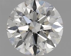 GIA Diamant Naturel Rond Blanc E Couleur 0.55 CARAT Intérieurement Clarté impeccable Excellente Qualité de Coupe Diamant Rond Libre à Vendre - Product Image 3