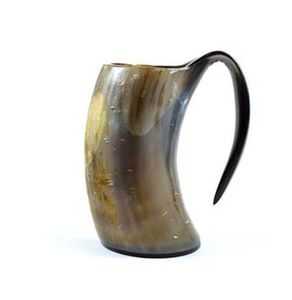 Taza de Cuerno Hecha a Mano, Ecológica, Estilo Rústico Natural, Decoración Moderna para el Hogar, Uso en la Cocina, Artesanía de Uttar Pradesh - Product Image 3