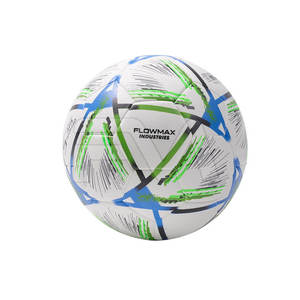 Ballon de football en cuir durable, cousu à la machine, personnalisable, dernier style, en vente en ligne - Product Image 3