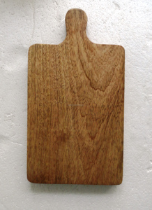 Precio de descuento del fabricante indio en tabla de cortar de madera de acacia hecha a mano para cortar para uso doméstico, hotel o cocina - Product Image 3