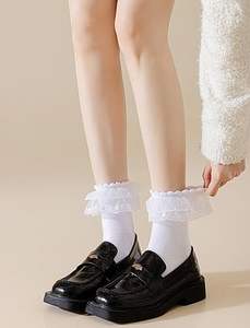 ถุงเท้าลำลองฤดูหนาวคุณภาพพรีเมียมสำหรับผู้ชาย ระบายอากาศได้ดี สวมใส่สบาย ผลิตจากผ้าถักผสมสแปนเด็กซ์/ไนลอน ทนทานต่อการเกี่ยวขาด ตรวจจับการขาดด้วยระบบตรวจจับเข็ม - Product Image 5