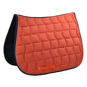 STYLO INTERNATIONAL All-Purpose Dressage Jumping Saddle Pad with Pockets Quilted Comfortable & Breathable <b>Equestrian</b> Riding - Product Image 2