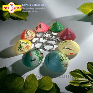 Porte-clés à caractère japonais en polyrésine faits à la main Figurines de nouveauté pour cadeau/décoration fabriquées au Vietnam - Product Image 5