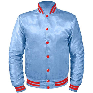 Chaqueta Universitaria de Béisbol Impermeable con Capucha Unisex, Nueva Colección Invierno 2025, Estilo Bomber Letterman de Satén, Tela de Lona, Venta al Por Mayor - Product Image 6