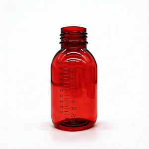 Botella de Plástico Médico de 100 ml y 150 ml para Jarabe para la Tos, Botella para Líquido Oral, Botella Graduada de PET de 50 ml y 60 ml con Tapa - Product Image 2