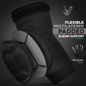 Protector de Codo Delgado Premium para Entrenamiento de Boxeo y Rehabilitación, Protección Profesional, Diseño Antideslizante - Product Image 2