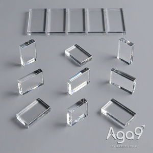 เพชรดิบ CVD แบบผลึกเดี่ยวขนาด 4.1 มม. สำหรับผู้ผลิตเครื่องมือ |   ระบบ Aga9 - Product Image 2