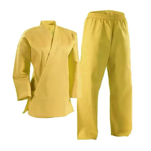 Combinaison de karaté professionnelle bleu marine 100% coton, haute qualité, logo personnalisé, uniforme de karaté unisexe pour adultes - Product Image 1