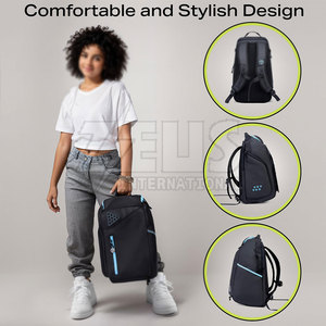 Breathable <b>Back</b> Panel Basketball Backpack For Comfortable Everyday Use Basketball Backpack - Product Image 2