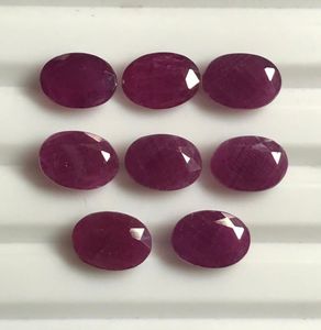 ทับทิมธรรมชาติรูปไข่, ไม่มีความร้อนทับทิมรีสำหรับเครื่องประดับ - Product Image 1