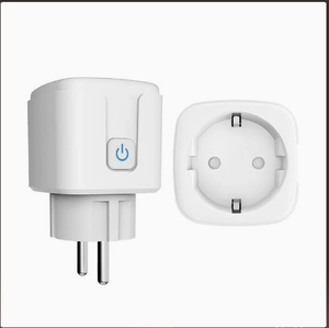 SH-SP-EU-001 <b>Smart</b> WiFi <b>Plug</b> 20A EU Standard <b>Socket</b> with Energy Monitoring App Control Voice Assistant Compatible OEM ODM - Product Image 1