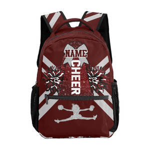 Customizable Colors Front Logo Position Heat-Transfer Printed Waterproof Polyester Fashionable Sports <b>Cheerleading</b> <b>Backpack</b> for - Product Image 1