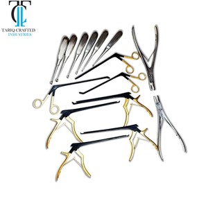Kerrison Rongeurs & Bone Curettes Set for Spine <b>Neurosurgery</b> Orthopedic Surgical <b>Instruments</b> - Product Image 6