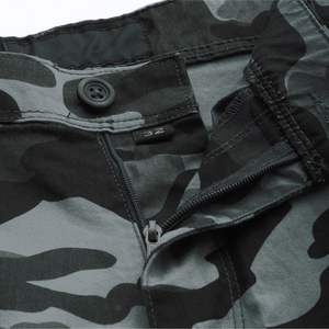 Pantalones Cortos Deportivos de Camuflaje de Buena Calidad, Multicolores, con Estampado Sólido, Sublimados, para Hombre, con Logotipo Bordado Personalizado, Ropa Urbana - Product Image 2