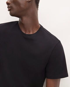 Custom Logo Oversized 100% Cotton Knitted Eco-Friendly Breathable T-<b>shirt</b> <b>Men</b> Loose Fit Custom Printed Hip Hop Custom Color Plus - Product Image 2