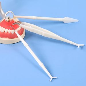 Kit de Instrumentos Dentales Desechables con Mango Ergonómico Azul, Certificado CE, Herramientas Manuales para Examen Dental - Product Image 2