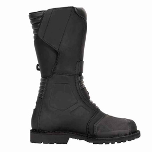High Quality Plus Size Motocross <b>Boots</b> Durable <b>Leather</b> Waterproof Flame-Retardant Protective Design Comfortable Fit for Racing - Product Image 5