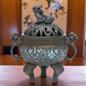 Quemador de Incienso Tradicional Indio de Madera de Oud, 100% Material Natural, Ecológico y Duradero para el Hogar, Espacios Religiosos y Culturales - Product Image 2