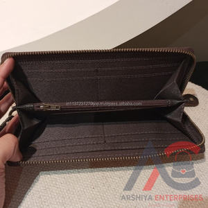 Portefeuille sculpté usiné à la main pochette coque de téléphone portefeuille Offre Spéciale en cuir de vachette élégant multi-usages portefeuilles en cuir occidental - Product Image 4