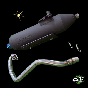 ท่อไอเสียสแตนเลสสำหรับรถสกู๊ตเตอร์ CLICK ผลิตในไต้หวัน - Product Image 2