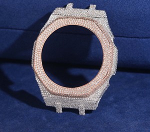 Iced Out GA2100 Custom Mod Watch Luxury Stainless Steel CasiOak Style Men Timepiece Hip Hop Luxury Metal <b>Case</b> Custom gshock - Product Image 4