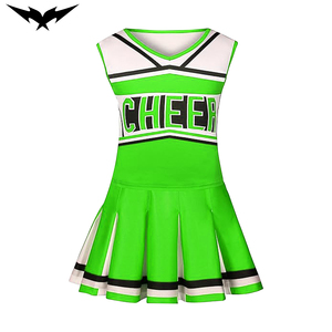Uniformes de Animadoras Populares Bigetron Sports, Personalizados, Duraderos, sin Mangas, Impresos por Transferencia de Calor, Spandex/Poliéster 380g, sin Costuras - Product Image 5