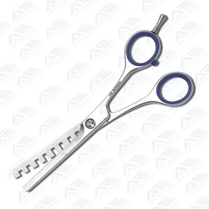 Ciseaux de coiffure en acier inoxydable à dents inversées, personnalisables avec logo, pour salon de coiffure - Product Image 2
