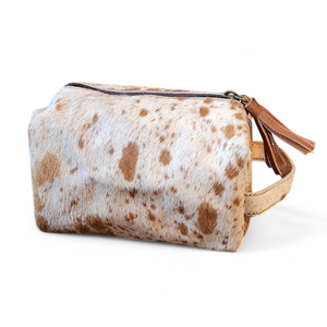 Sac fourre-tout en cuir véritable pour femme, personnalisé par le fabricant, en cuir de vache avec poils naturels, imprimé animal (cheval/vache) - Product Image 4