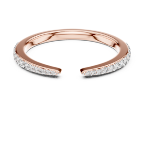 Anillo de Diamantes Cultivados CLASSICLAB con Corte Brillante, Chapado en Rodio, para Mujer, Oro Amarillo de 18 Quilates, para Fiestas, San Valentín, Regalos, Compromiso - Product Image 6