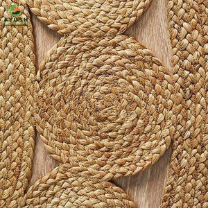 Alfombras de Entrada de 190 cm Totalmente Naturales, Hechas de Algodón Trenzado y Yute, Aptas para Mascotas, Antideslizantes, Ecológicas, Personalizables para la Puerta Principal - Product Image 5