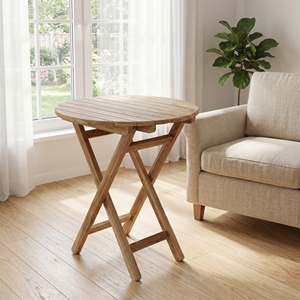 New Modern Minimalist Wholesale Pilar <b>Folding</b> Chair Natural Teak Wood Grade C <b>Outdoor</b> Dining Patio Garden Furniture Seating Unit - Product Image 3