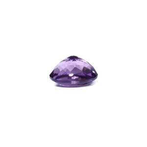 Certified Natural Amethyst 9.85 Carat Heart Cut Faceted Loose Gemstone for Fine Jewelry - Product Image 3
