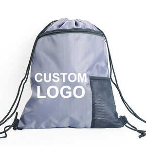 Sac à dos personnalisé en coton mélangé recyclé 140 GSM avec cordon de serrage, base en coton naturel, sac de sport, logo personnalisé, fournisseur OEM ODM en gros - Product Image 5